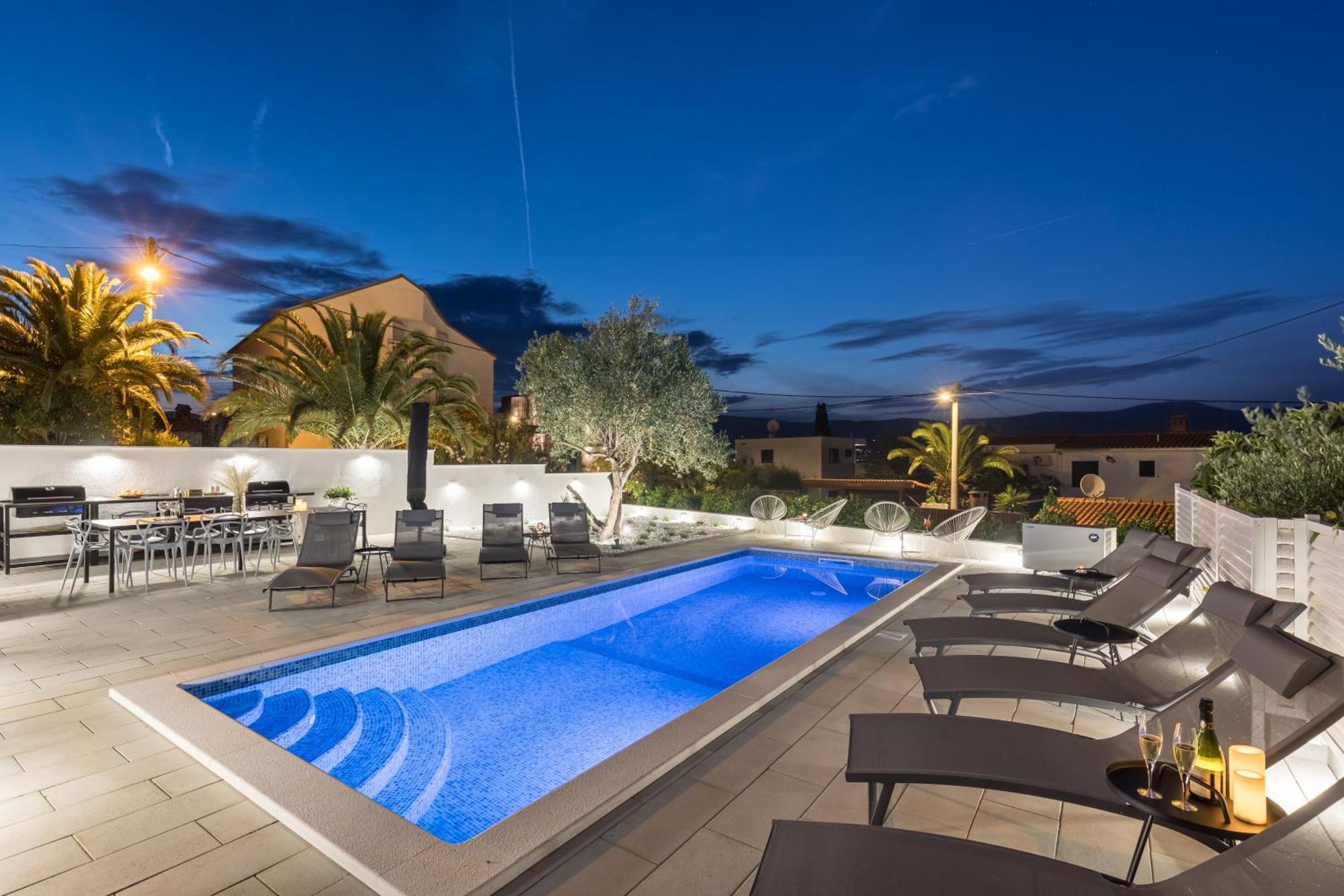 Apartments Marina Трогир Экстерьер фото