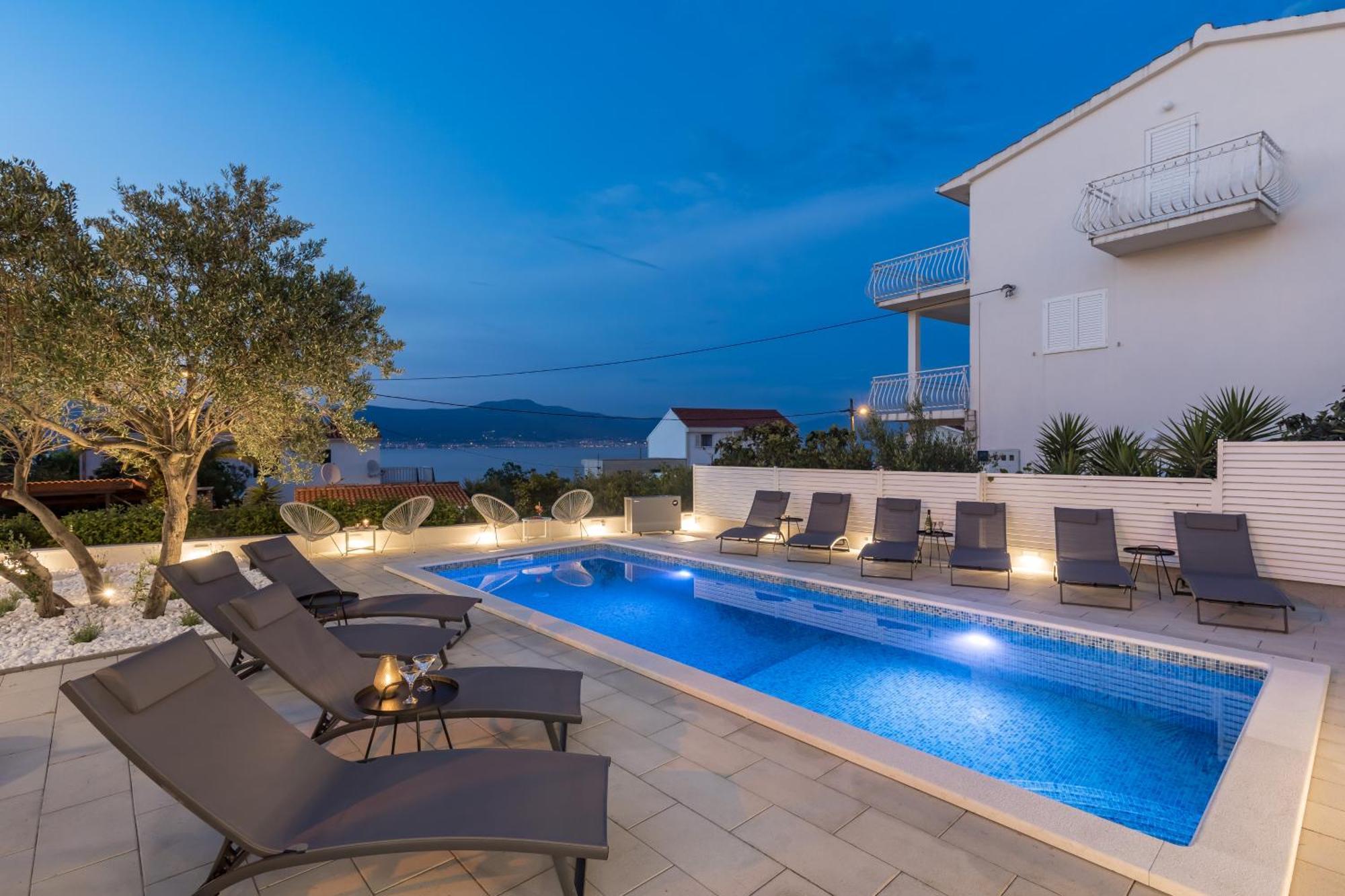 Apartments Marina Трогир Экстерьер фото