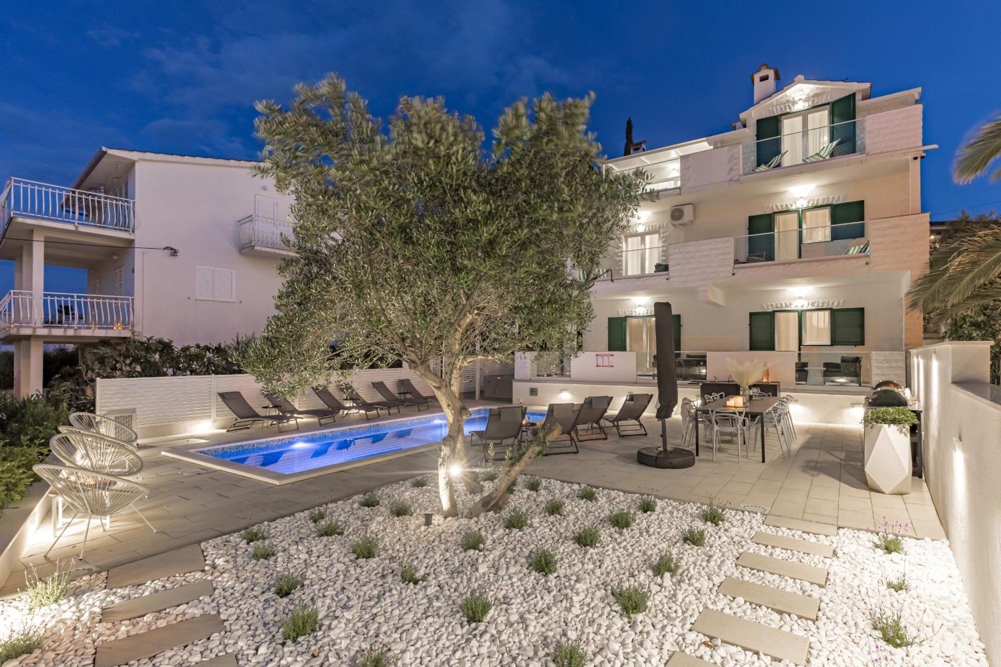 Apartments Marina Трогир Экстерьер фото