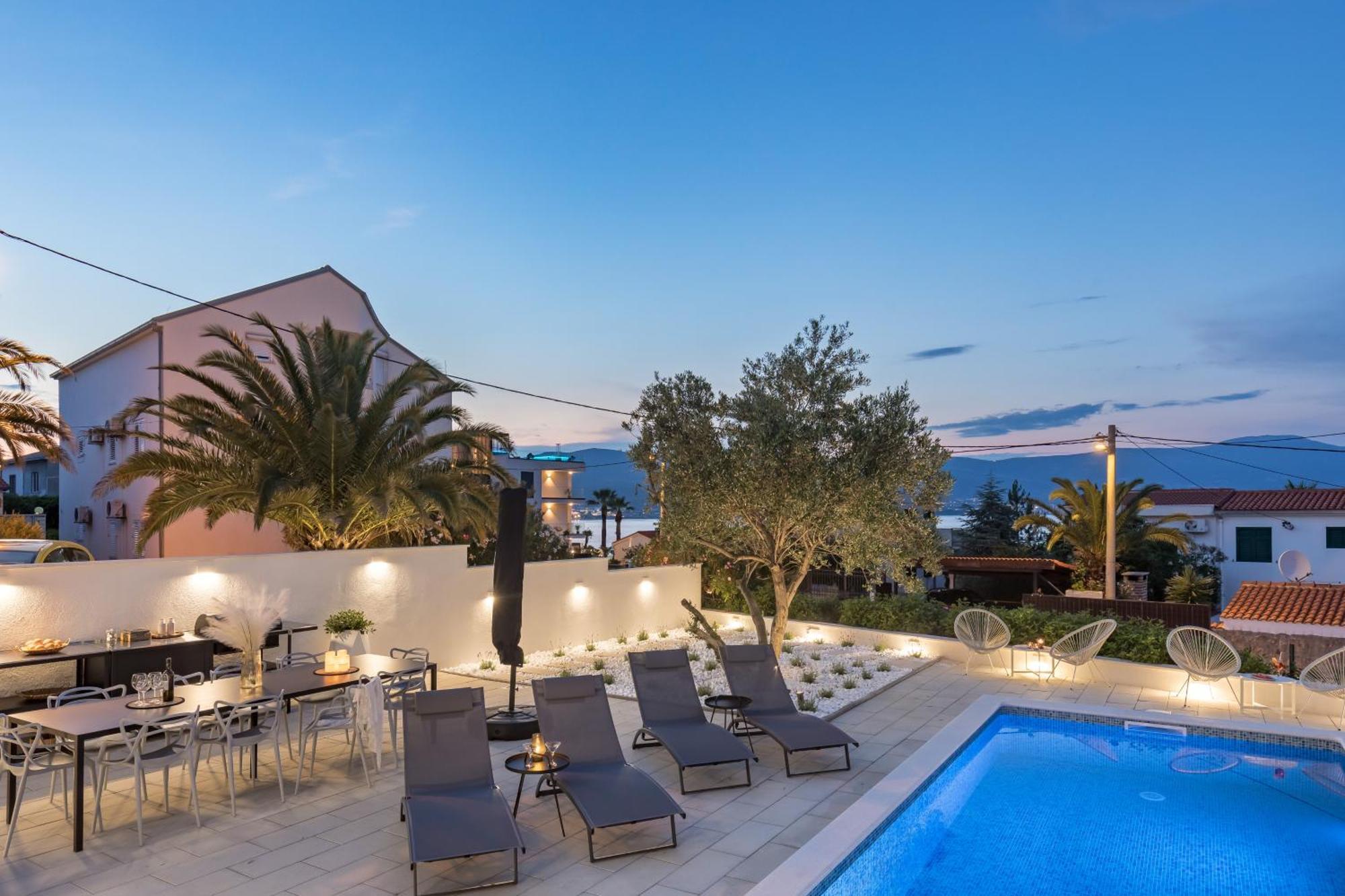 Apartments Marina Трогир Экстерьер фото